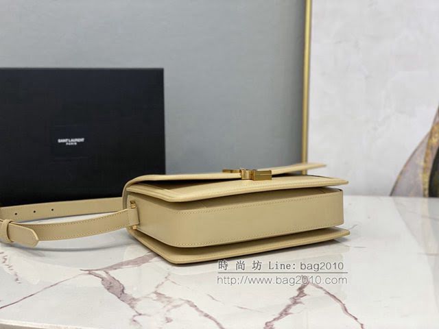 YSL爆款女士包包 聖羅蘭經典款MONOGRAM金屬旋扣大號郵差包 YSL肩背斜挎包 634305  jjh1085